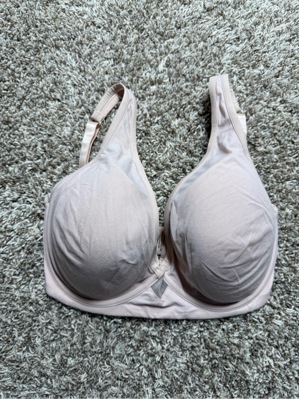 ThirdLove 24/7 Cotton Plunge Bra Nude